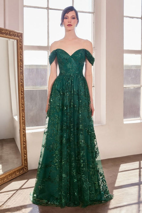 A-Line Dress With Dropped Shoulders-1