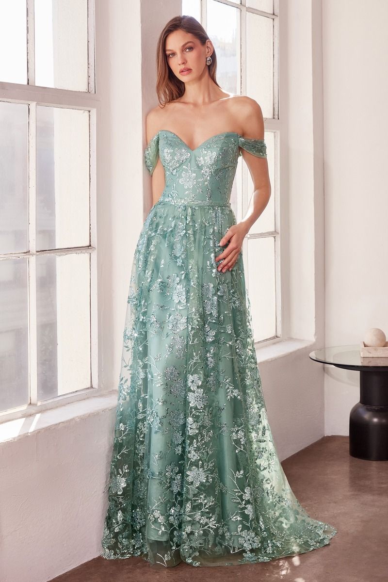 A-Line Dress With Dropped Shoulders-2