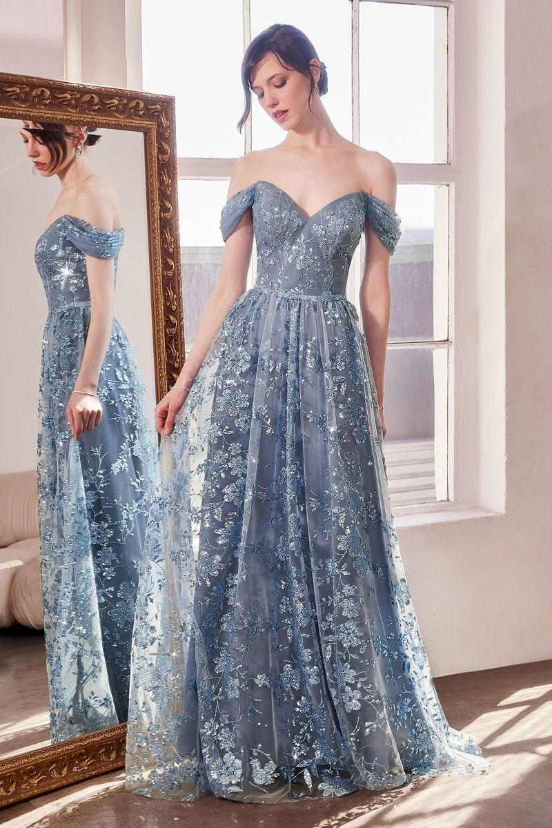 A-Line Dress With Dropped Shoulders-8