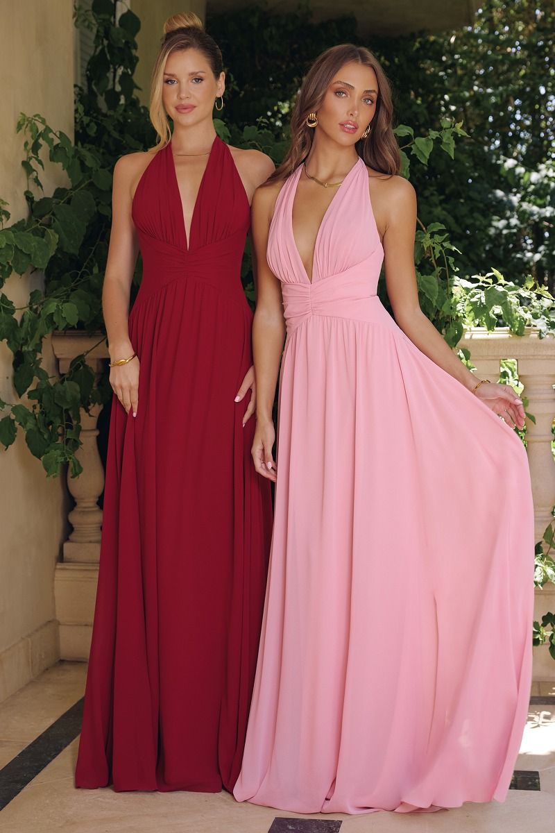 Satin A-Line Dress-4