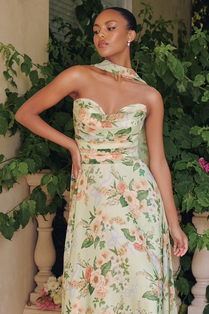 Strapless Empire Waist Wedding Dress-2