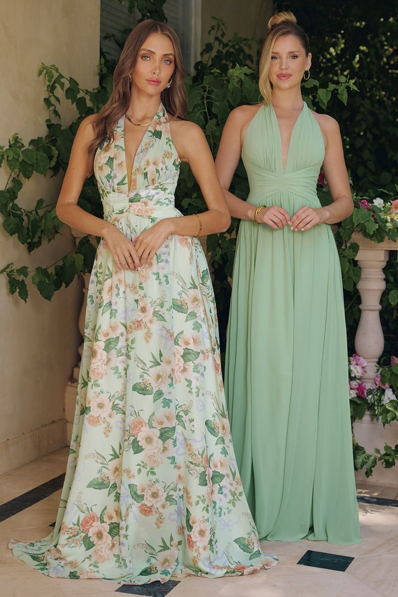 A-Line Floral Printed-0