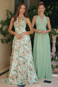 A-Line Floral Printed-0