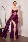 Strapless Fitted Dress-0