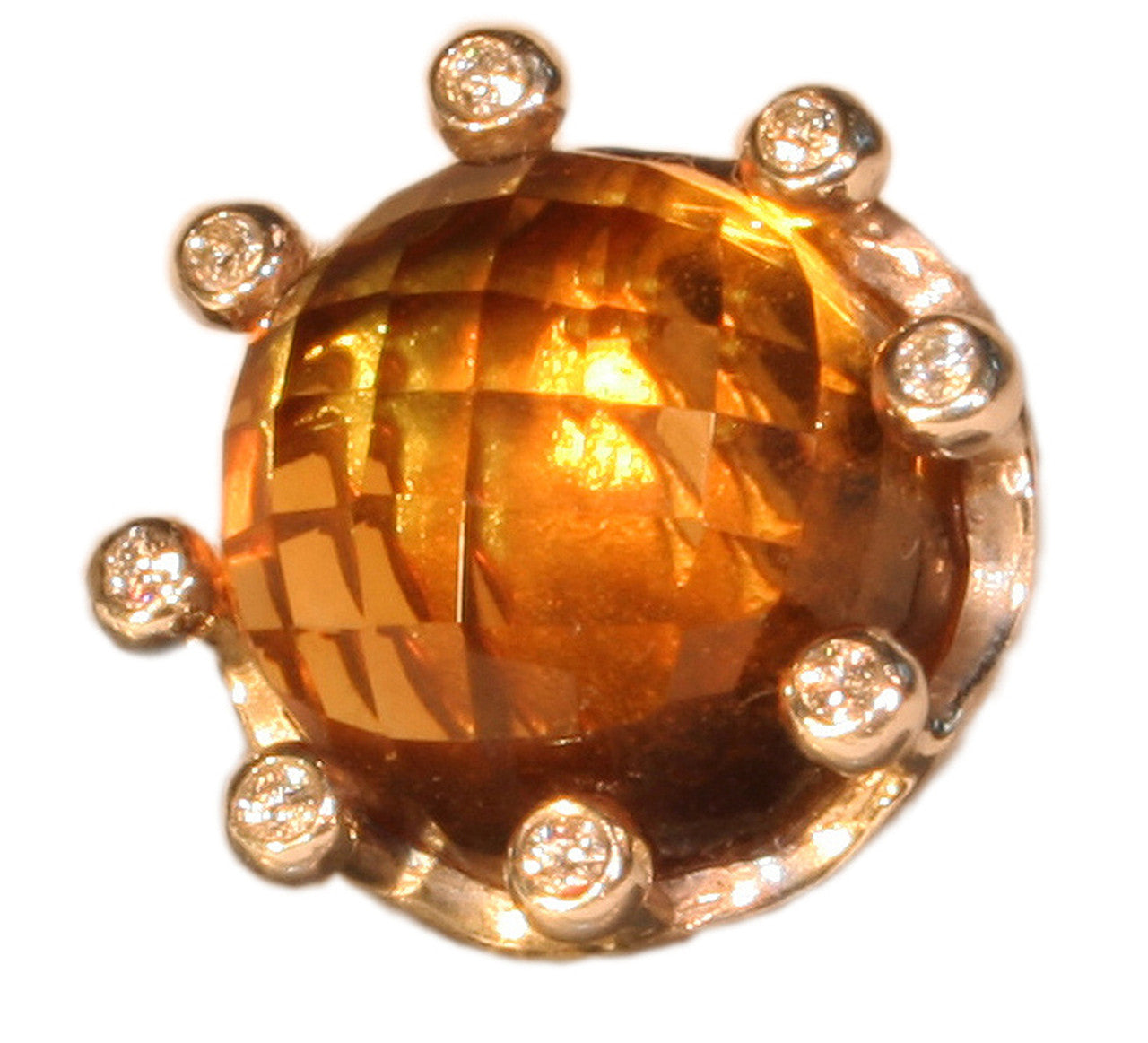 The Imperial Crown Ring- 20 Carat Gemstones with Diamonds in 18K Gold