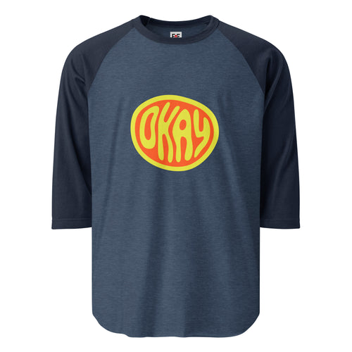 Product mockupClassic 34 Sleeve Raglan Shirt