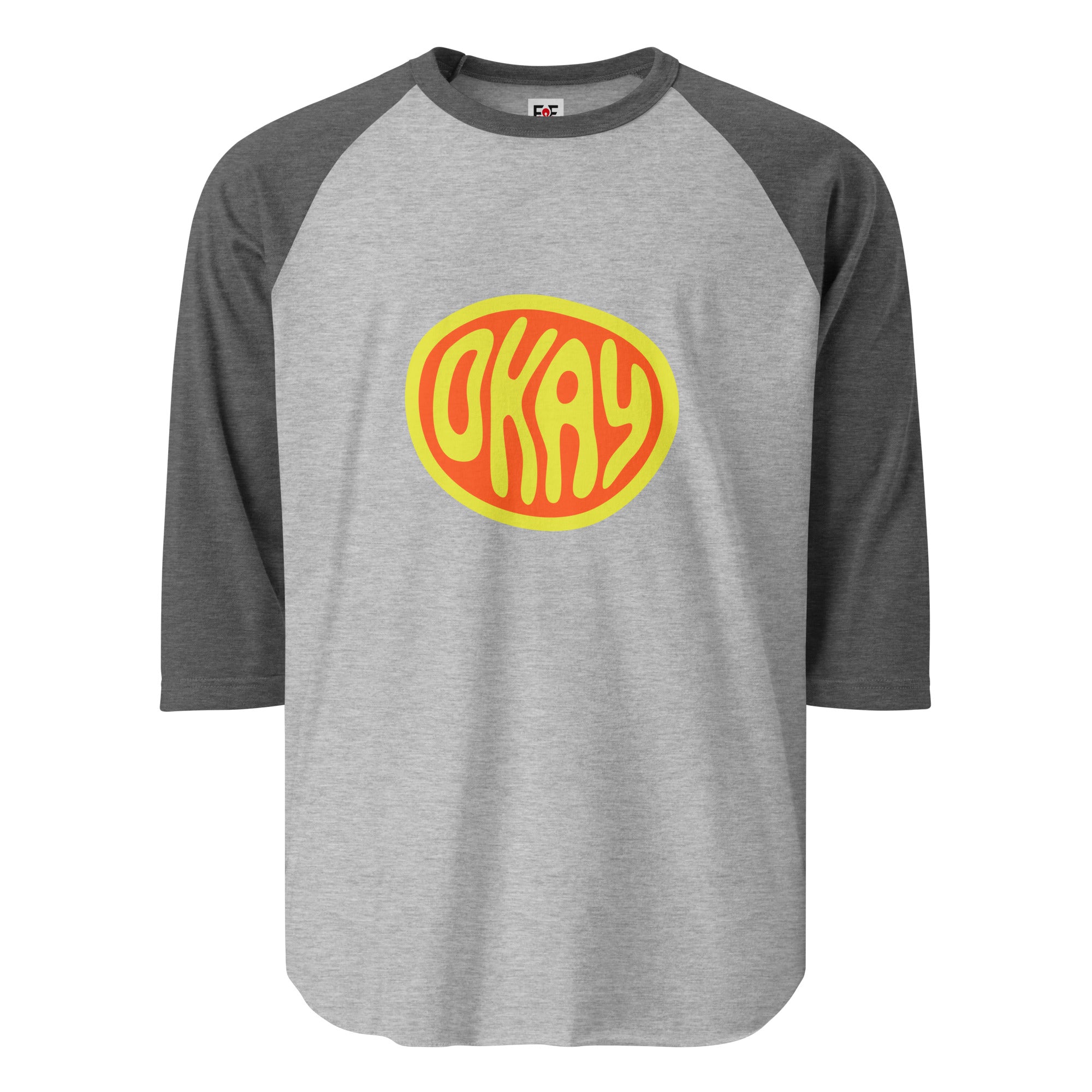Product mockupClassic 34 Sleeve Raglan Shirt