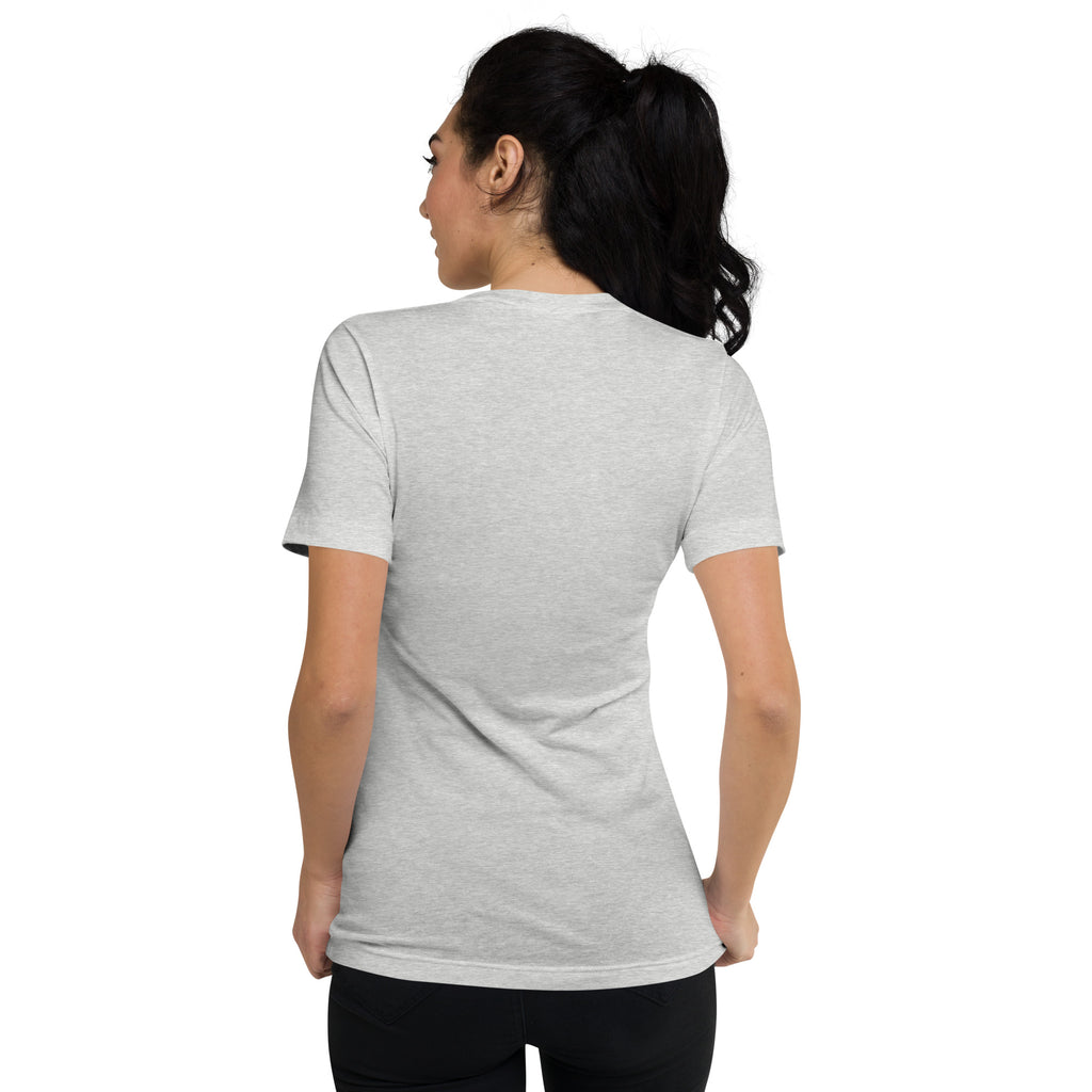 Unisex Short Sleeve V-Neck T-Shirt