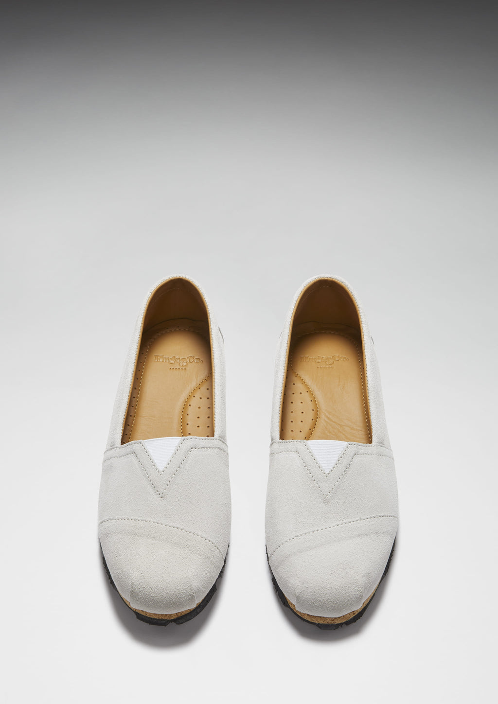 Women's Chukka Espadrilles, white suede-2