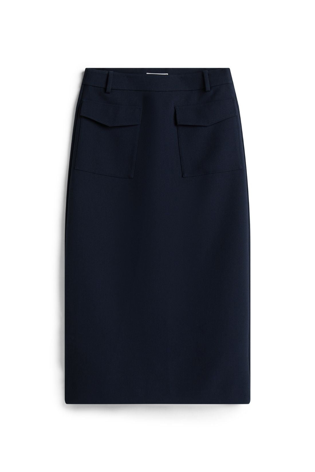 TOMMY HILFIGER - Women's formal midi skirt with back slit-4