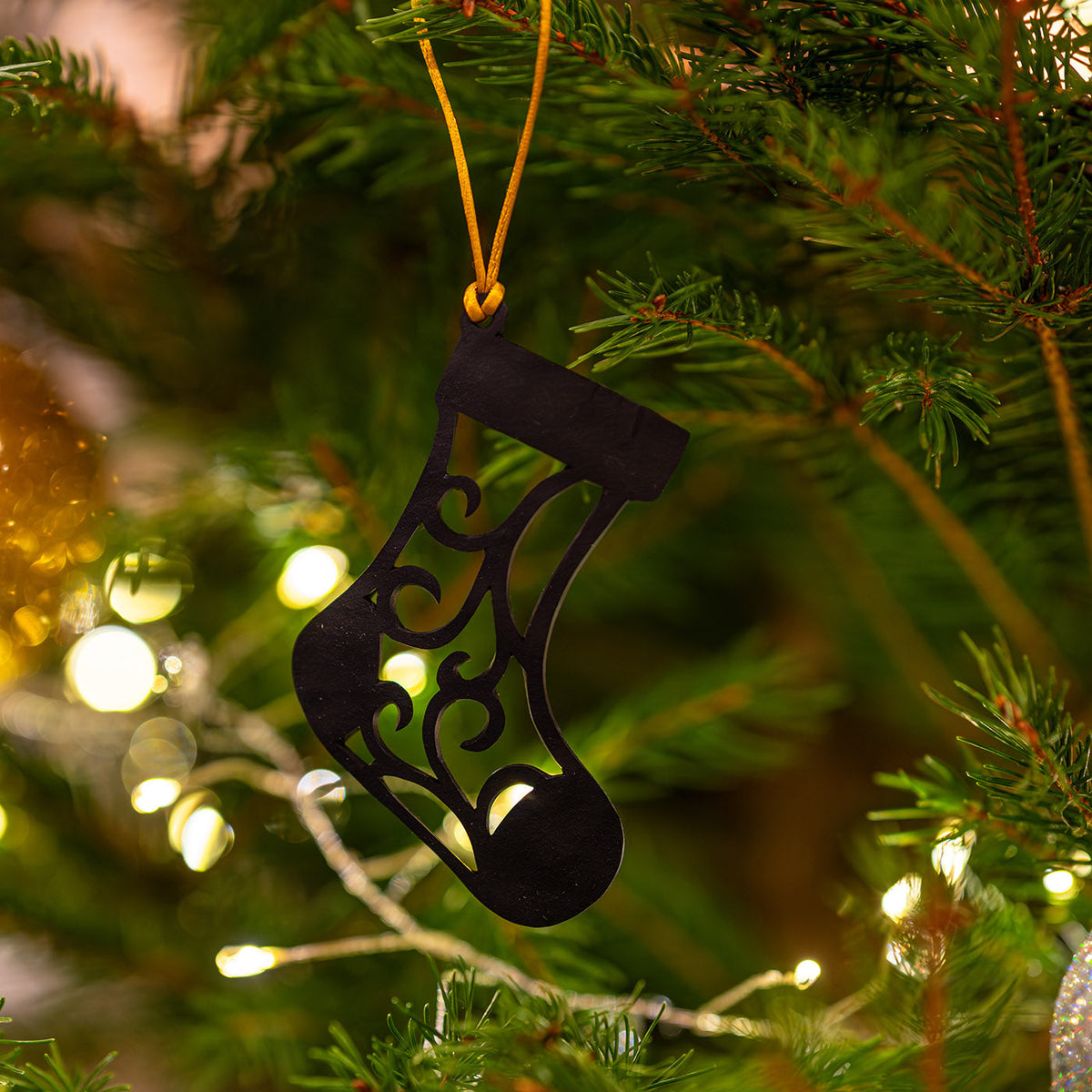 Christmas Stocking Eco Friendly Tree Decoration